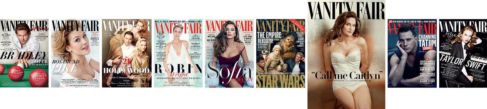 Vanity Fair - Caitlyn Jenner x Capas de 2015