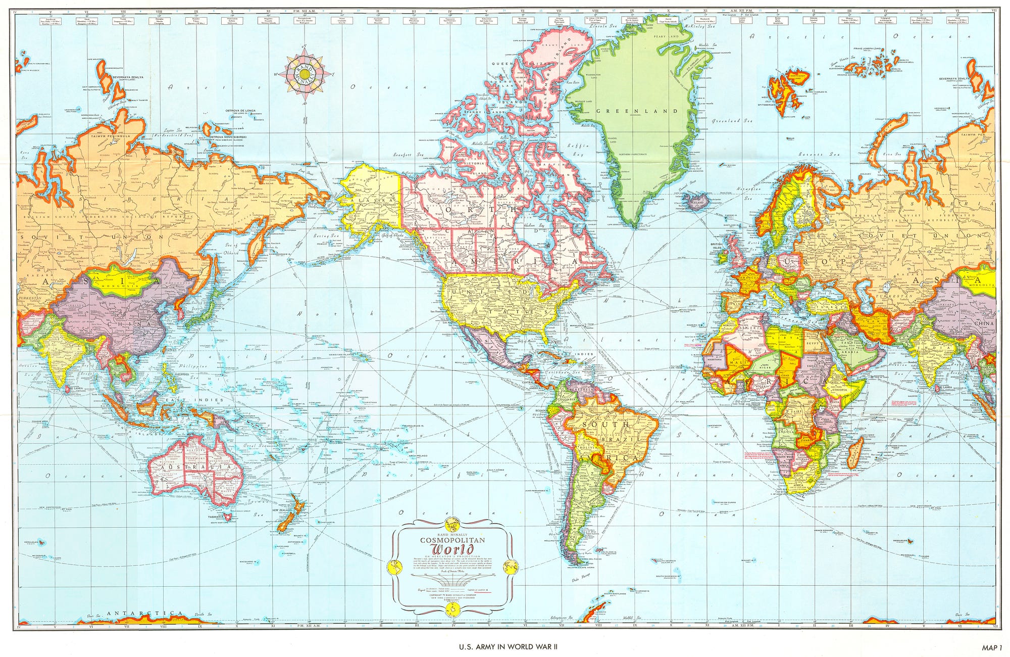 Карты мира — как они выглядят в разных странах - фото 3