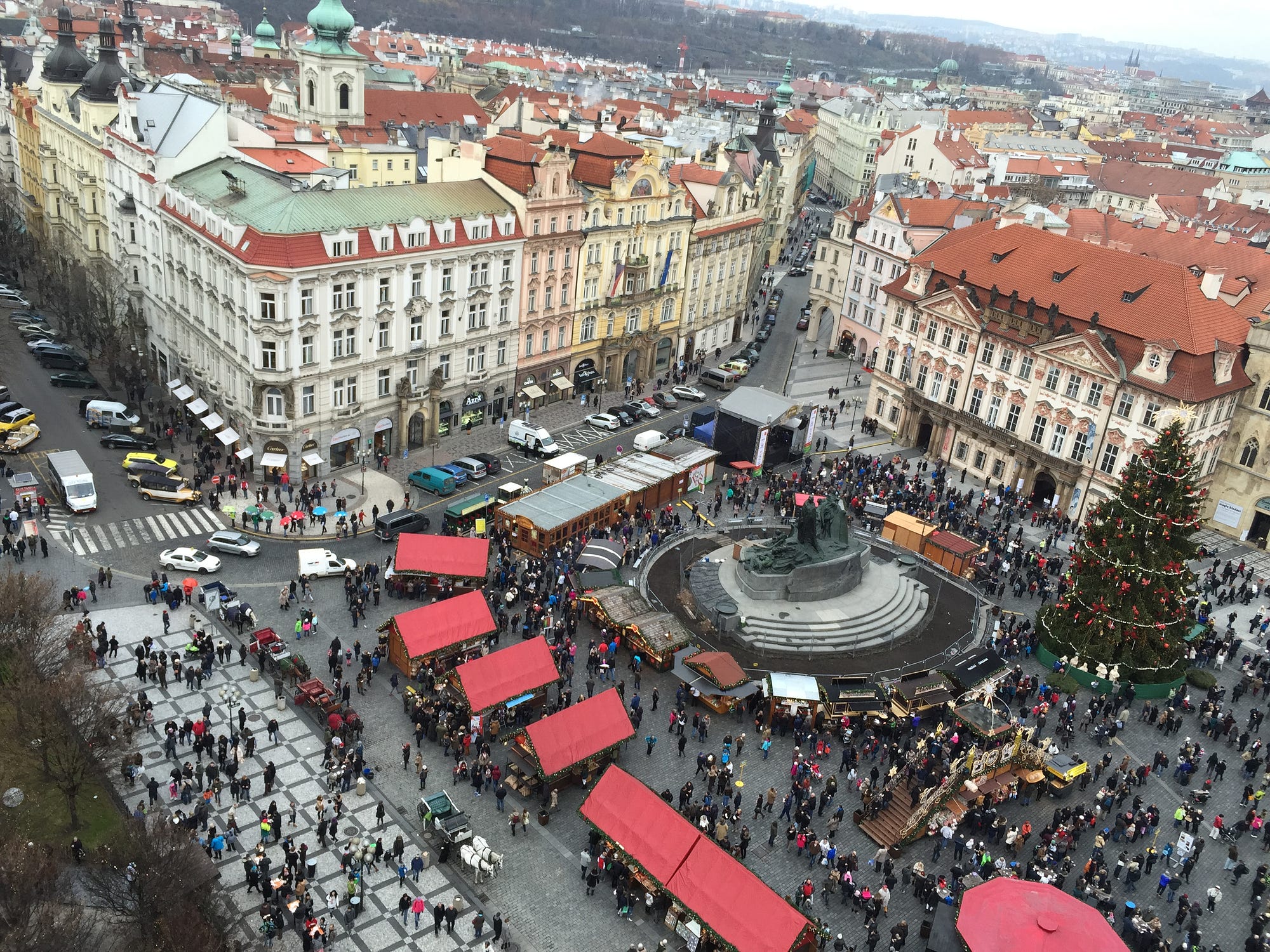 Christmas markets in the Old Town Square