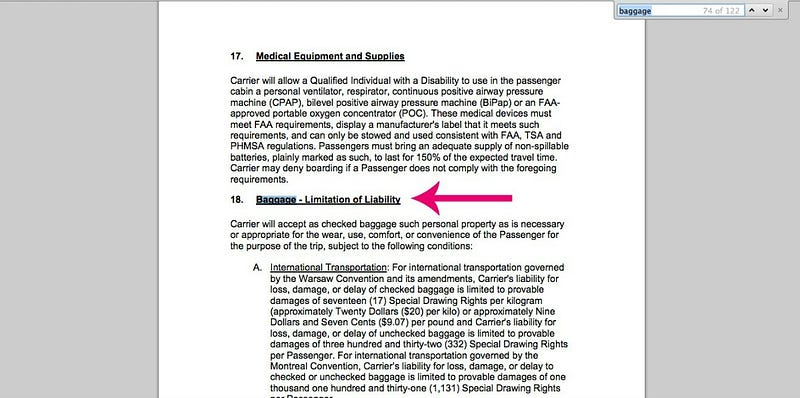 JetBlue Contract of Carriage