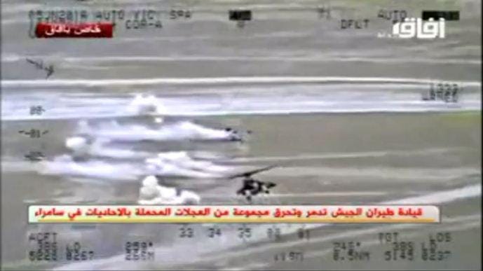 Força Aérea Iraquiana em “Ação” contra os Terroristas Islâmicos